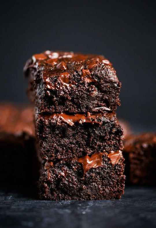 Chocolate Fudgy Oats Brownies