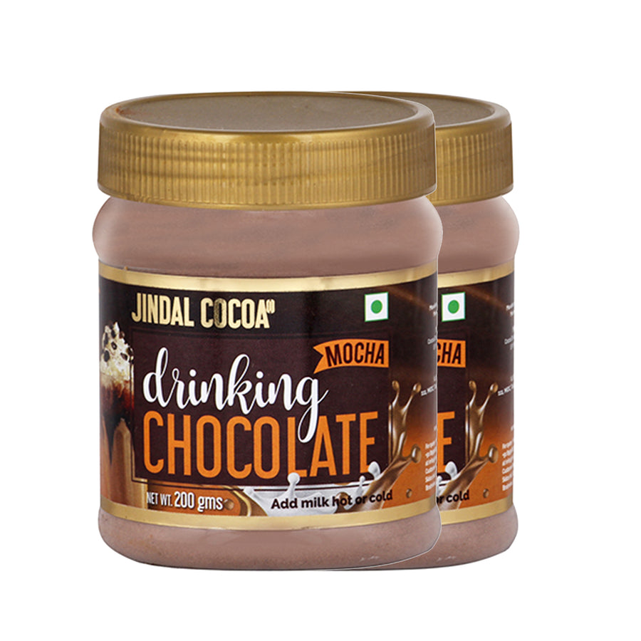 Drinking Chocolate Mocha - 200gms X pack of 2