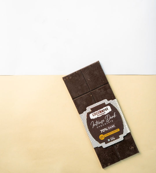 Intense Dark Plain Chocolate - 200gms